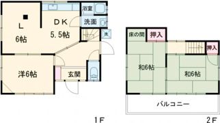 新在家戸建の間取り画像