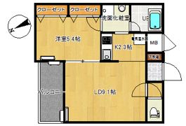 レガーロ旭町の間取り画像