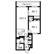 PRIME COURT la foret 平岸(プライムコートラフォーレ平岸)の間取り画像