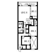 PRIME COURT la foret 平岸(プライムコートラフォーレ平岸)の間取り画像
