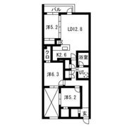 PRIME COURT la foret 平岸(プライムコートラフォーレ平岸)の間取り画像