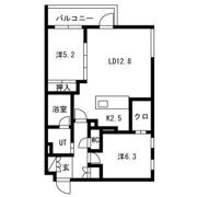 PRIME COURT la foret 平岸(プライムコートラフォーレ平岸)の間取り画像
