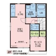 KosmosⅢ(コスモス3)の間取り画像