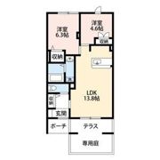 クレインヒルズの間取り画像