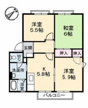 フレグランスフローラ C棟の間取り画像