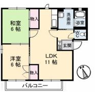 ディアスsun D棟の間取り画像