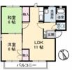 ディアスsun D棟の間取り画像
