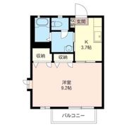 オークスアベニューBの間取り画像
