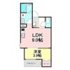 LECOCON江南Ⅱの間取り画像