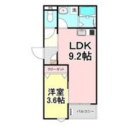 LECOCON江南Ⅱの間取り画像