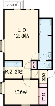 トーワ南長潟の間取り画像