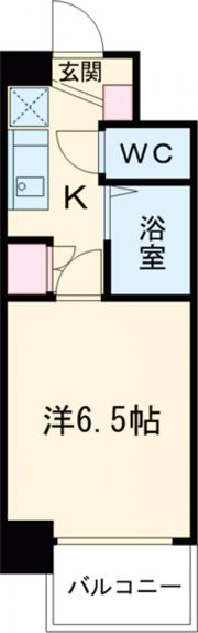 グレイス名駅北の間取り画像