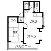クオーレ稲島の間取り画像