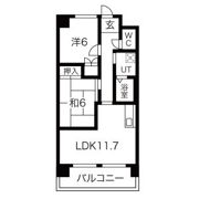 アネックス西町の間取り画像