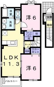 アルパインの間取り画像