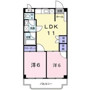 ラビットキャッスルの間取り画像