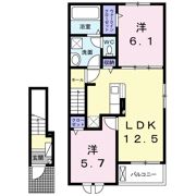 ミイキ Ⅰの間取り画像