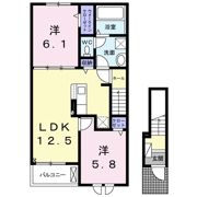 ミイキ Ⅱの間取り画像