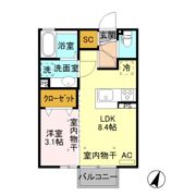 スフィーダ エル モンド Aの間取り画像