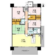 ディーレスティア米泉 203号室の間取り画像
