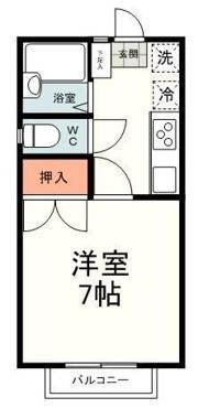 グレース草薙の間取り画像