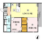 フェリーチェ西原の間取り画像
