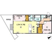 アピアランス中井の間取り画像