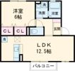 エスペランサ大刀洗Ⅱの間取り画像