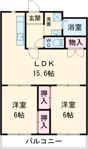 サンライト星ヶ丘の間取り画像