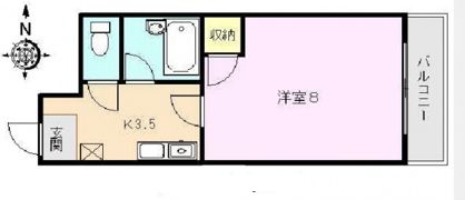 グラナティス西原の間取り画像