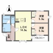 グレイス華陽の間取り画像