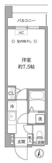 POWERHOUSE/KW(パワーハウスの間取り画像