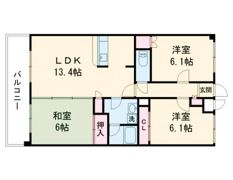 ロイヤルゲートⅠの間取り画像