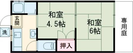 クリーンハイツの間取り画像