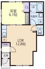Ersa Garden Aの間取り画像