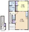 Ersa Garden Aの間取り画像
