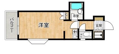 OAK VILLA室見14thの間取り画像
