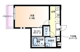 フジパレス沢良宜東Ⅱ番館の間取り画像
