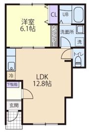 Ersa Garden Bの間取り画像