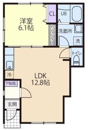Ersa Garden Bの間取り画像