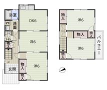 三吉貸住宅の間取り画像