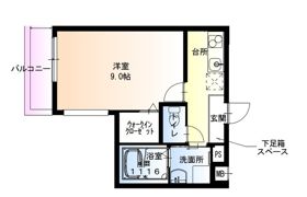 フジパレス沢良宜東Ⅲ番館の間取り画像