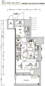 CREST TAPP川崎Ⅱの間取り画像