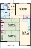 モダンコーポの間取り画像