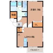 アイビーBの間取り画像