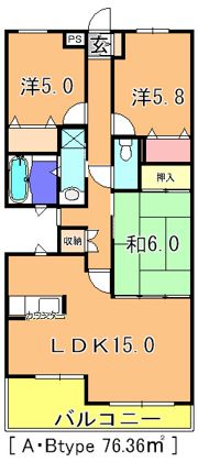 コルディアーレ西志津の間取り画像