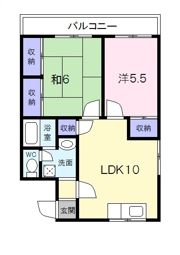 中央マンション松阪の間取り画像