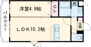 グリーンハウスⅡの間取り画像