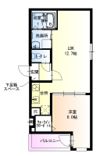 フジパレス沢良宜東Ⅲ番館の間取り画像