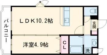 グリーンハウスⅡの間取り画像